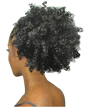 AFRO SMALL - Drawstring Ponytail