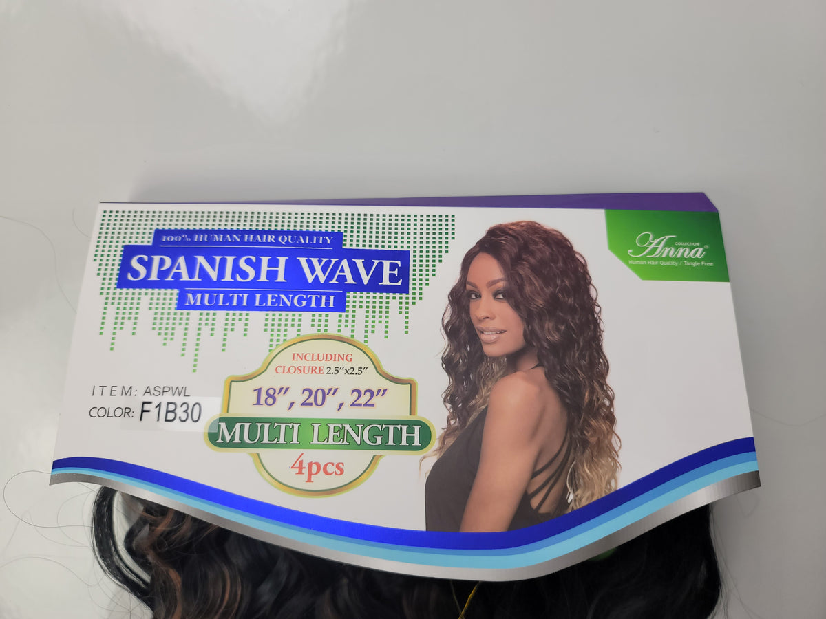 Spanish Wave SPANISH WAVE LONG 4 PS – Jazz Wave Hair